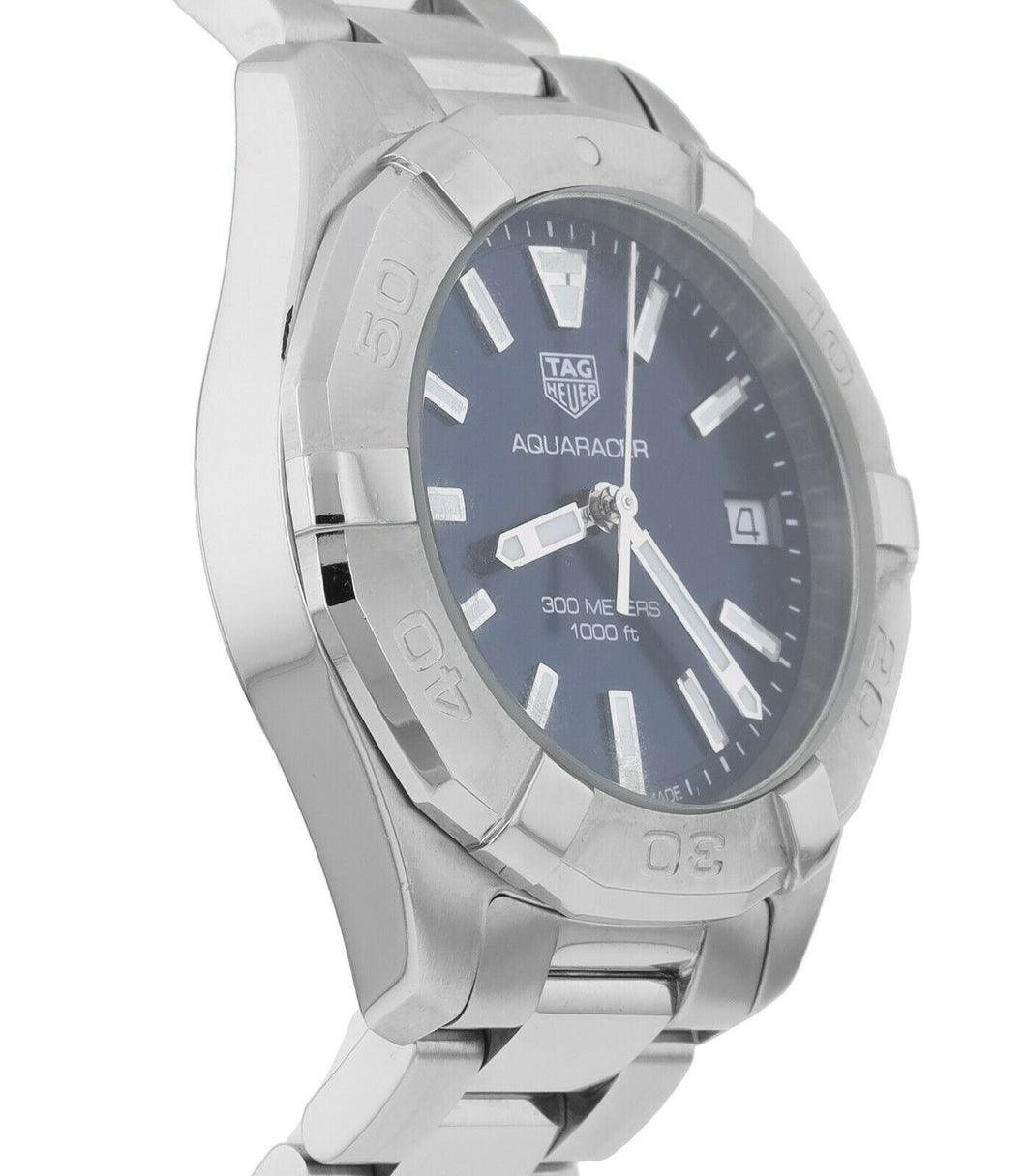 Tag Heuer Aquaracer Quartz 32mm Blue Dial Silver Steel Strap Watch for Women - WBD1312.BA0740 Watches Tag Heuer   