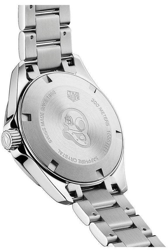 Tag Heuer Aquaracer White Mother of Pearl Dial Silver Steel Strap Watch for Women - WBD1311.BA0740 Watches Tag Heuer   