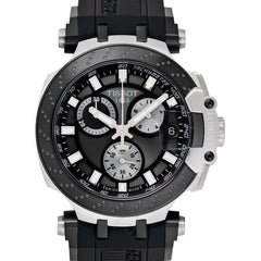 Tissot T Race Chronograph Quartz Anthracite Black Dial Watch For Men - T115.417.27.061.00 Watches Tissot   