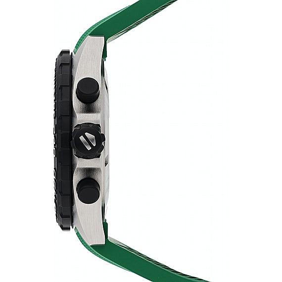 Tag Heuer Formula 1 Chronograph 41mm Green Dial Green Rubber Strap Watch for Men - CAZ101AP.FT8056 Watches Tag Heuer   