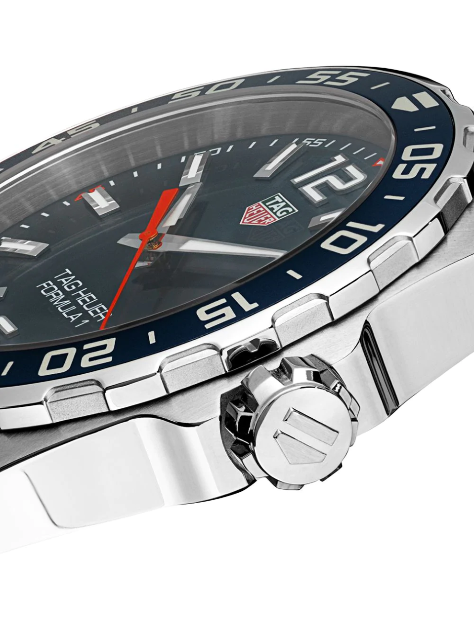 Tag Heuer Formula 1 Quartz 43mm Blue Dial Silver Steel Strap Watch for Men - WAZ1010.BA0842 Watches Tag Heuer   