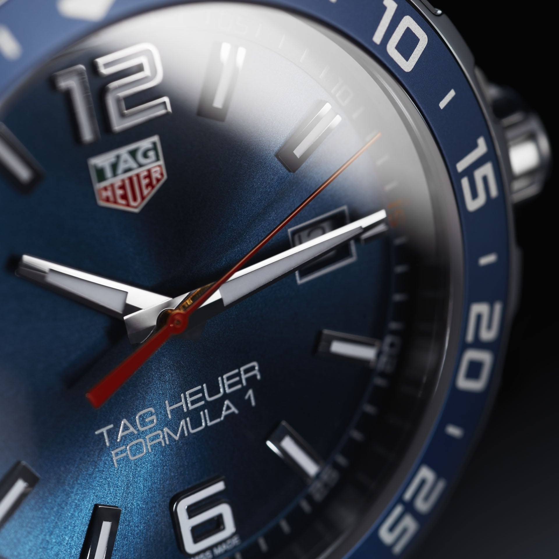 Tag Heuer Formula 1 Quartz 43mm Blue Dial Two Tone NATO Strap Watch for Men - WAZ1010.FC8197 Watches Tag Heuer   