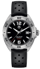 Tag Heuer Formula 1 Automatic 41mm Black Dial Black Rubber Strap Watch for Men - WAZ2113.FT8023 Watches Tag Heuer   