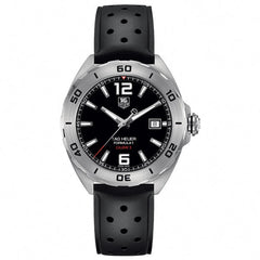 Tag Heuer Formula 1 Automatic 41mm Black Dial Black Rubber Strap Watch for Men - WAZ2113.FT8023 Watches Tag Heuer   