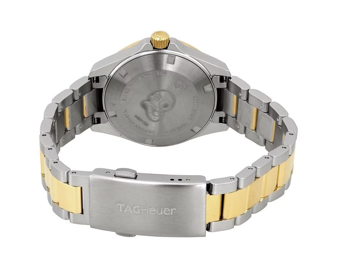 Tag Heuer Aquaracer Quartz 32mm White Mother of Pearl Dial Two Tone Steel Strap Watch for Women - WBD1322.BB0320 Watches Tag Heuer   