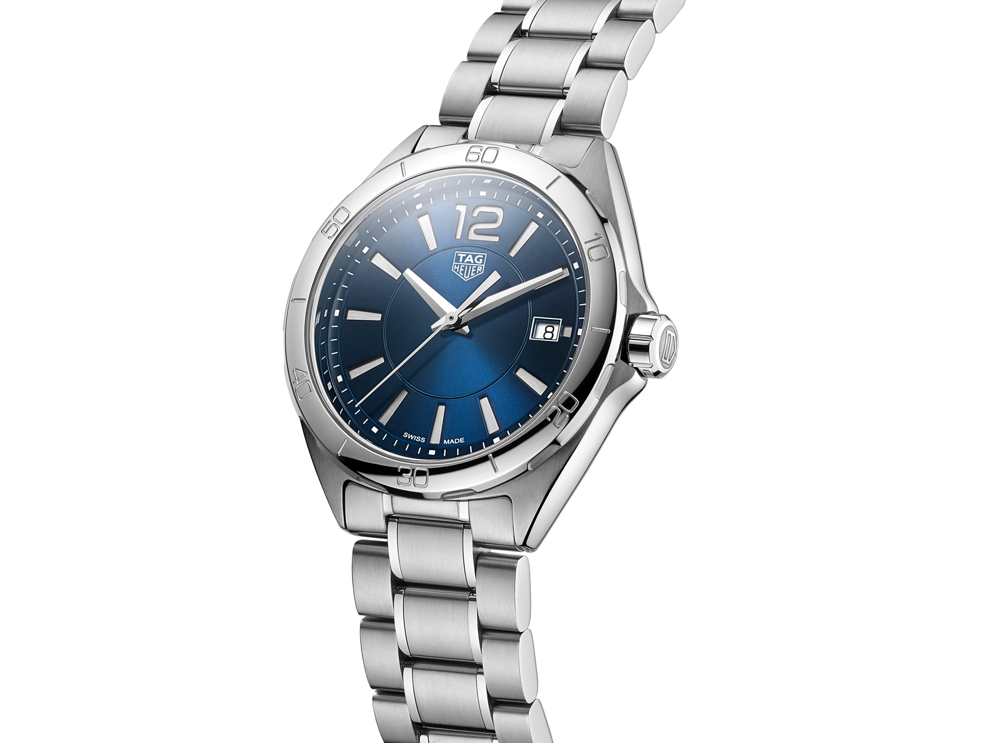 Tag Heuer Formula 1 Quartz 35mm Blue Dial Silver Steel Strap Watch for Women - WBJ1312.BA0666 Watches Tag Heuer   