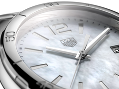 Tag Heuer Formula 1 35mm White Mother of Pearl Dial Silver Steel Strap Watch for Women - WBJ1318.BA0666 Watches Tag Heuer   