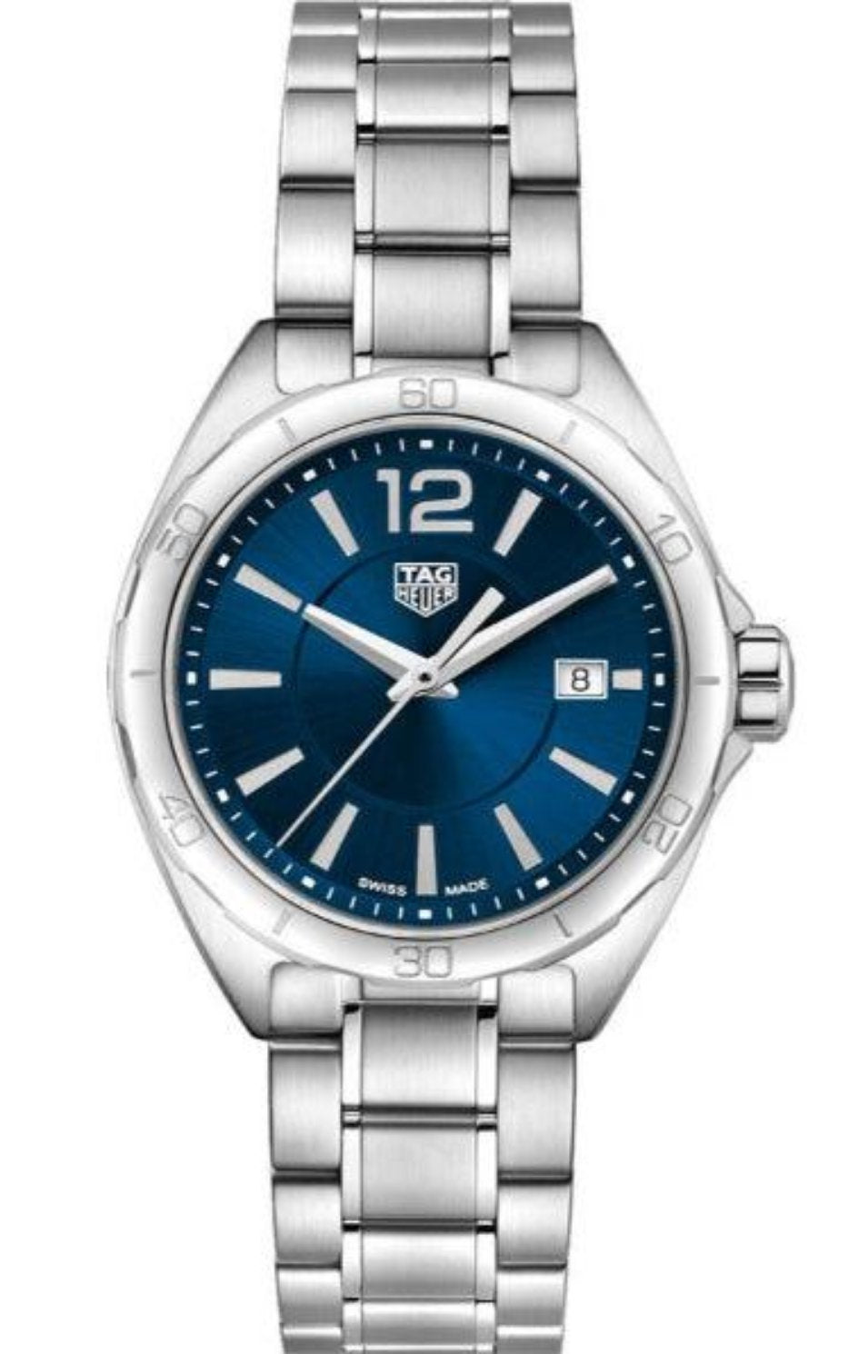 Tag Heuer Formula 1 Quartz 35mm Blue Dial Silver Steel Strap Watch for Women - WBJ1312.BA0666 Watches Tag Heuer   