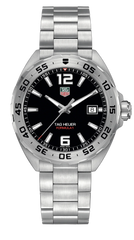 Tag Heuer Formula 1 Stainless Steel 41mm Black Dial Silver Steel Strap Watch for Men - WAZ1112.BA0875 Watches Tag Heuer   