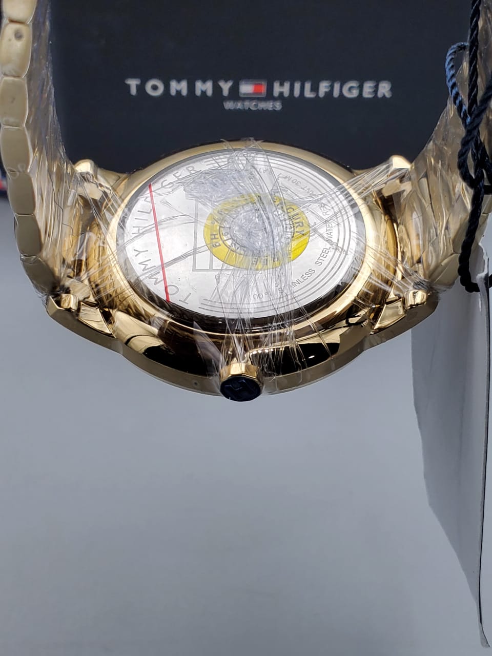 Tommy Hilfiger Hunter White Dial Gold Stainless Steel Strap Watch for Men - 1791609 Watches Tommy Hilfiger   