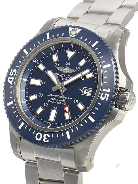 Breitling Superocean II Special Mariner Blue Ceramic Bezel 44mm Mens Watch - Y1739316/C959 Watches Breitling   