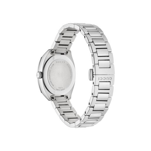 Gucci GG2570 White Dial Silver Steel Strap Watch For Women - YA142502 Watches Gucci   