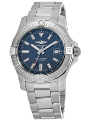 Breitling Avenger Automatic 43mm Blue Dial Silver Steel Strap Watch for Men - A17318101C1A1 Watches Breitling   