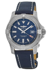 Breitling Avenger Automatic 43mm Blue Dial Blue Nylon Strap Watch for Men - A17318101C1X2 Watches Breitling   