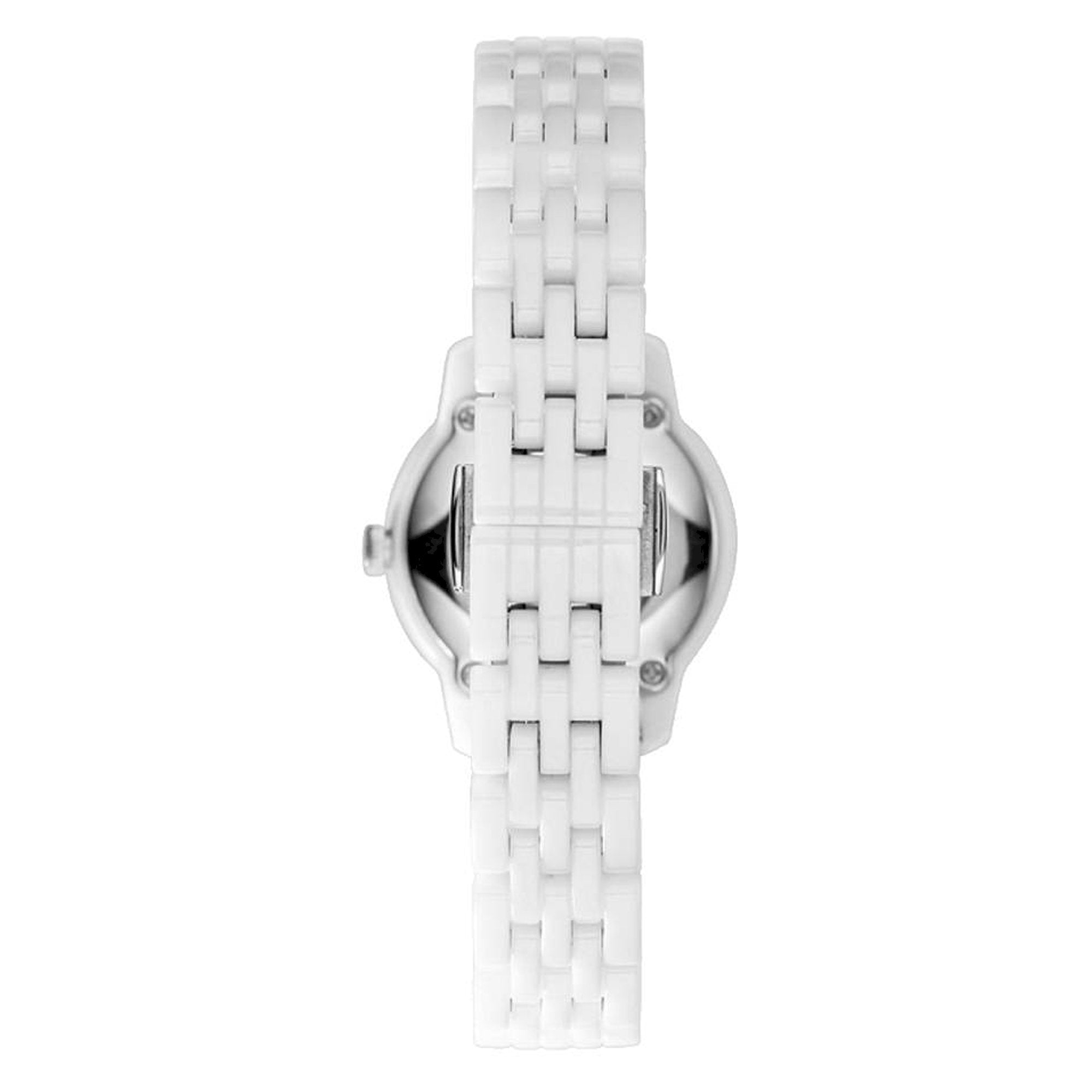 Emporio Armani Ceramic White Dial White Ceramic Bracelet Watch For Women - AR1477 Watches Emporio Armani   