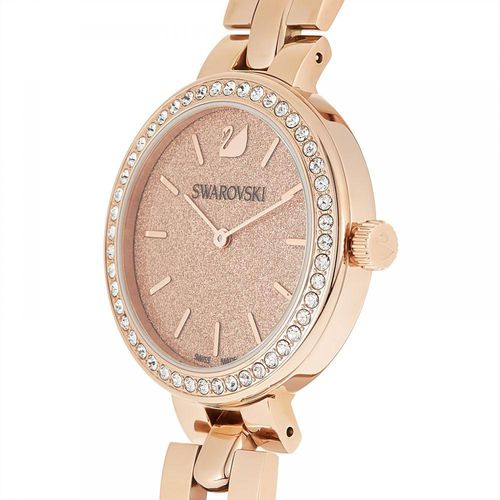 Swarovski Daytime Analog Gold Dial Gold Steel Strap Watch for Women - 5182231 Watches Swarovski   