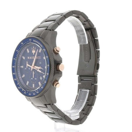 Maserati SFIDA Chronograph Blue Dial Stainless Steel Watch For Men - R8873640001 Watches Maserati   