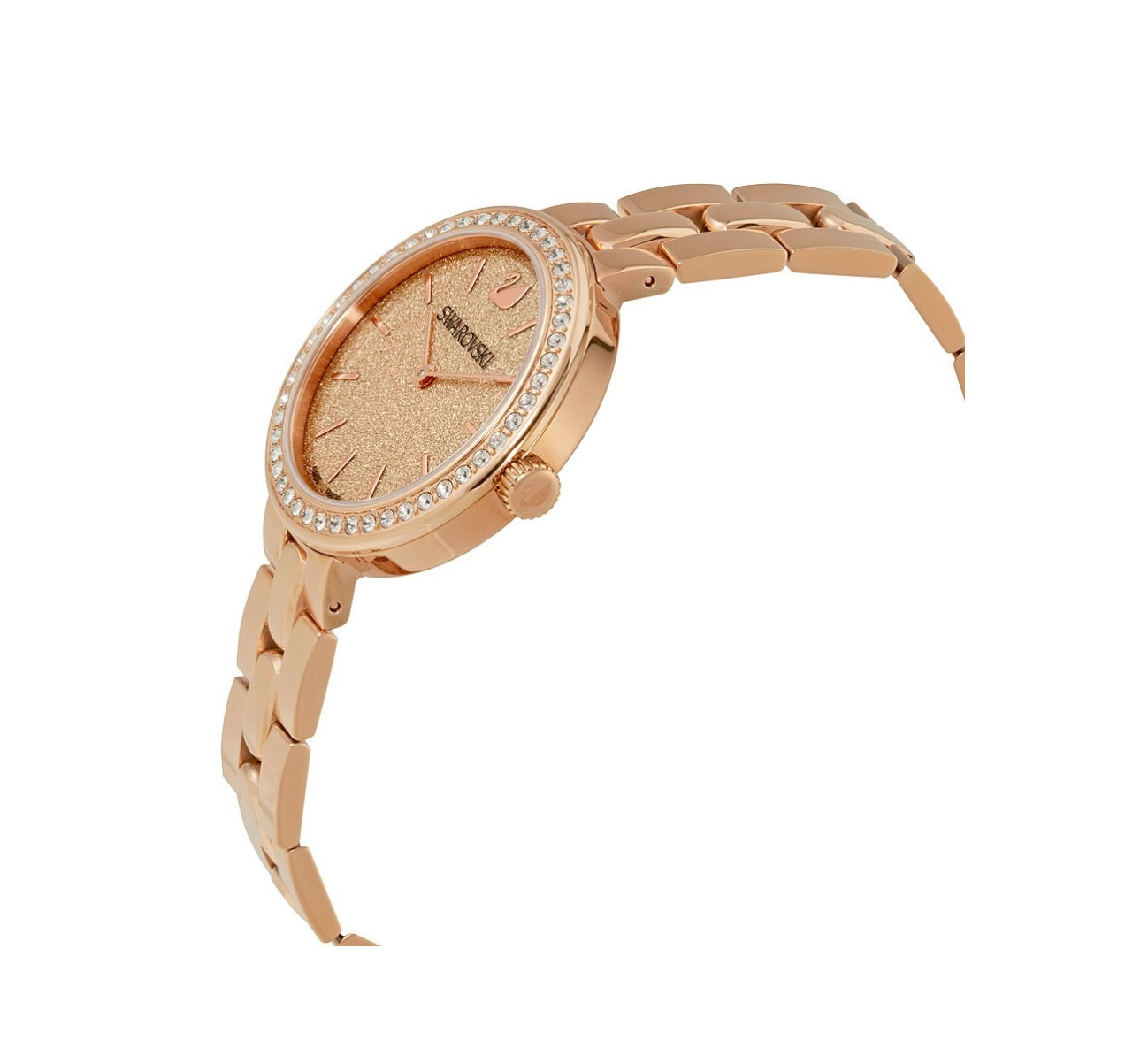 Swarovski Daytime Analog Gold Dial Gold Steel Strap Watch for Women - 5182231 Watches Swarovski   