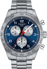 Tissot PRS 516 Chronograph Blue Dial Stainless Steel Watch for Men - T131.617.11.042.00 Watches Tissot   