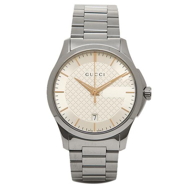 Gucci G Timeless Silver Dial Silver Steel Strap Unisex Watch - YA126442 Watches Gucci   