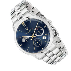 Maserati Ricordo Chronograph Blue Dial Stainless Steel 42mm Watch For Men - R8873633001 Watches Maserati   