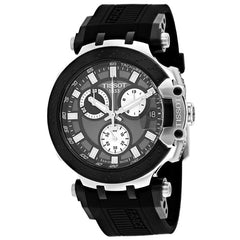 Tissot T Race Chronograph Quartz Anthracite Black Dial Watch For Men - T115.417.27.061.00 Watches Tissot   