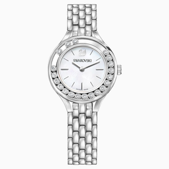 Swarovski Lovely Crystals Mini White Dial Silver Steel Strap Watch for Women - 5242901 Watches Swarovski   