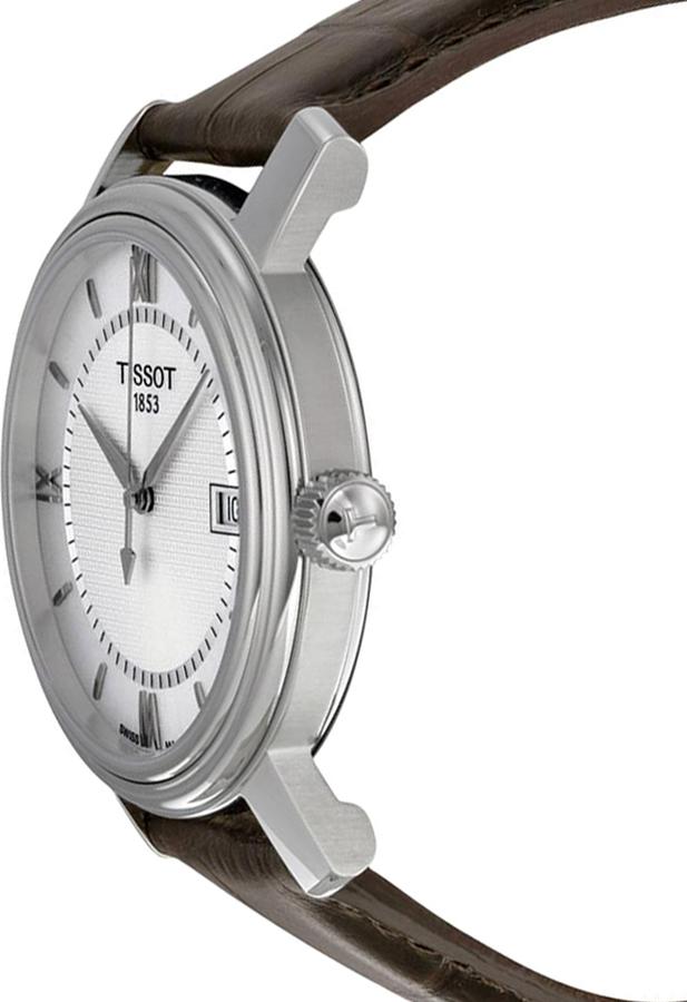 Tissot T Classic Bridgeport Brown Leather Strap Watch For Men - T097.410.16.038.00 Watches Tissot   