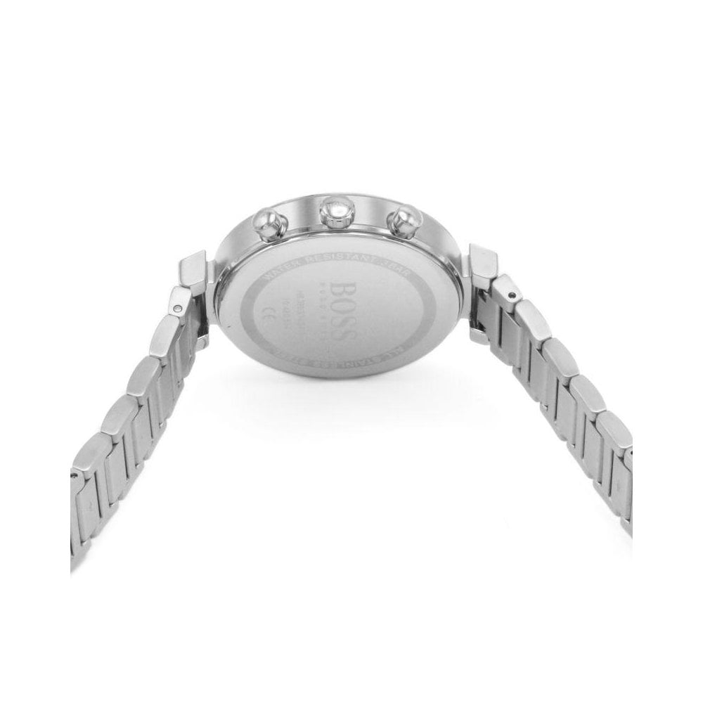 Hugo Boss Flawless Silver Dial Silver Steel Strap Watch for Women - 1502530 Watches Hugo Boss   