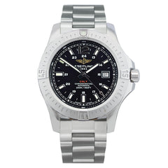 Breitling Colt Automatic 44mm Black Dial Stainless Steel Mens Watch - A1738811/BD44/173A Watches Breitling   