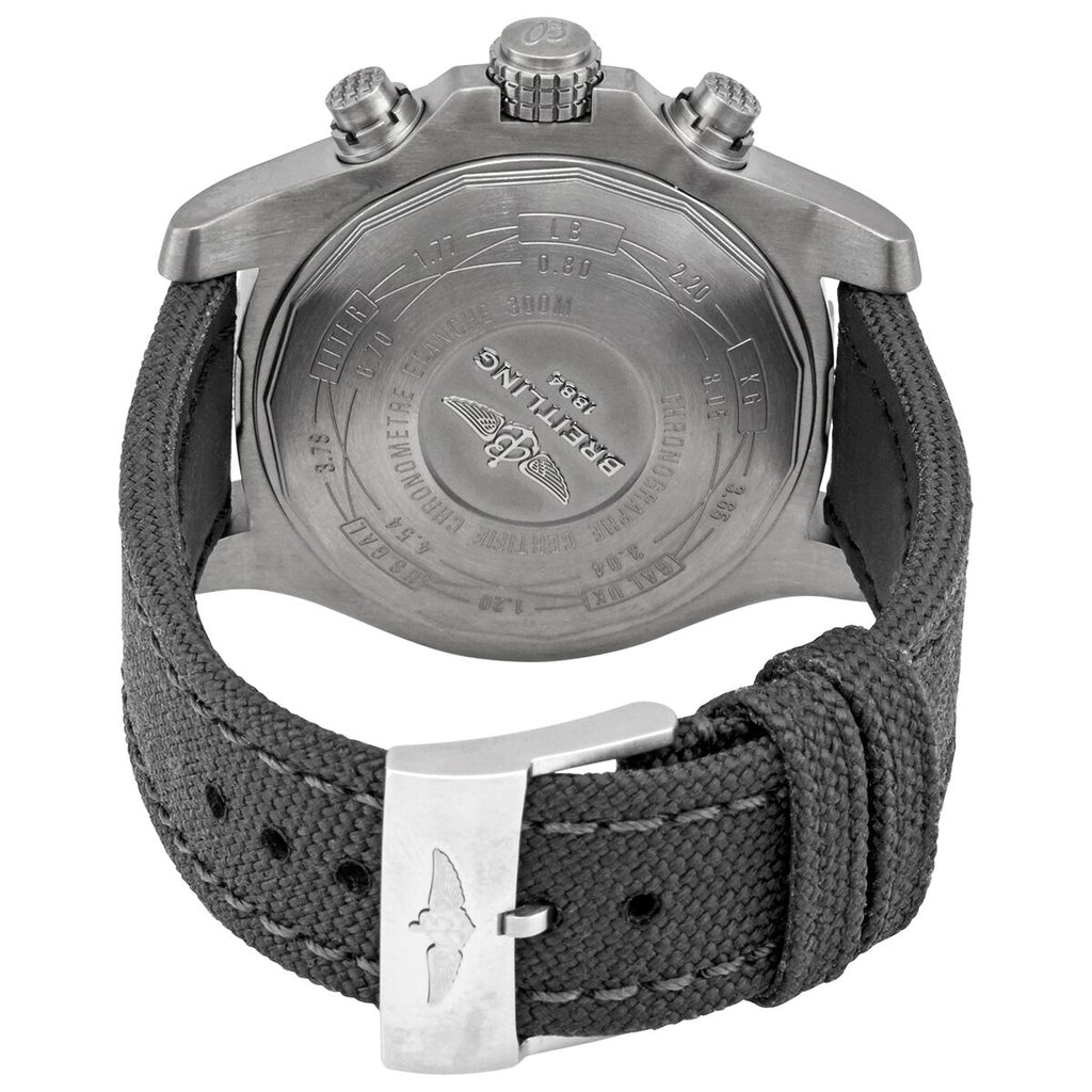 Breitling Avenger Bandit 45mm Anthracite Dial Black Nylon Strap Watch for Men - E13383101M1W1 Watches Breitling   