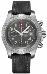 Breitling Avenger Bandit 45mm Anthracite Dial Black Nylon Strap Watch for Men - E13383101M1W1 Watches Breitling   