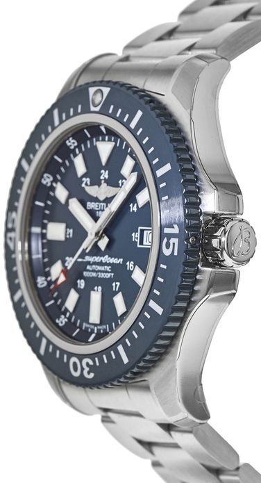 Breitling Superocean II Special Mariner Blue Ceramic Bezel 44mm Mens Watch - Y1739316/C959 Watches Breitling   