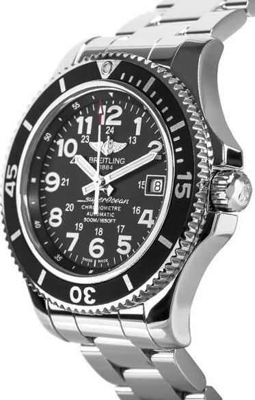 Breitling Superocean II 42mm Calibre 17 Automatic Mens Watch - A17365C9 Watches Breitling   