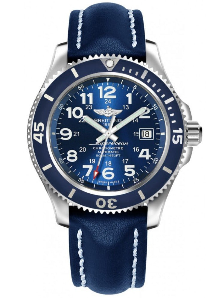 Breitling Superocean Heritage II 42mm Automatic Mens Chronometer Watch - A17365D1 Watches Breitling   