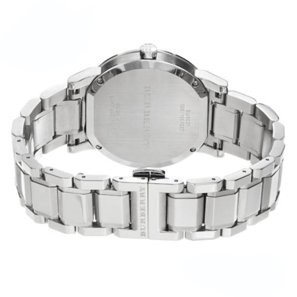 Burberry The City Black Dial Silver Stainless Steel Strap Watch for Women - BU9001 Watches Burberry   