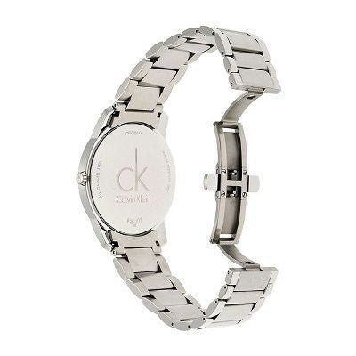 Calvin Klein City Black Dial Silver Steel Strap Watch for Men - K2G21161 Watches Calvin Klein   