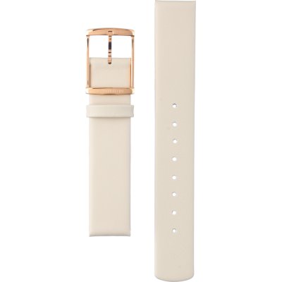 Calvin Klein Glam Transparent Dial Beige Leather Strap Watch for Women - K9423162 Watches Calvin Klein   