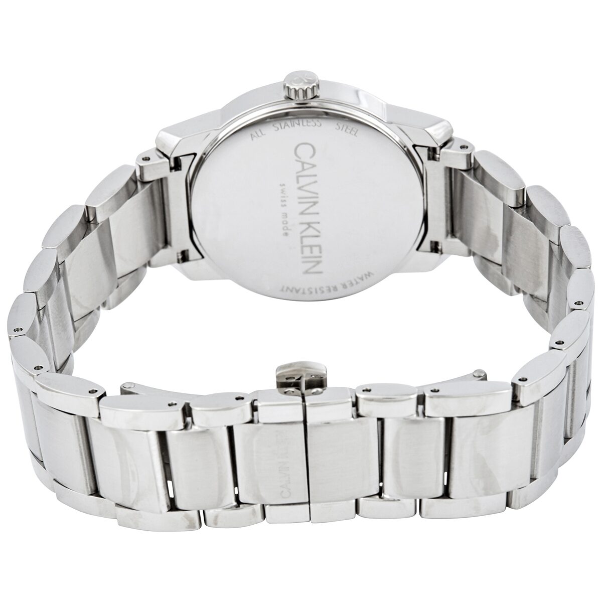 Calvin Klein City White Dial Silver Steel Strap Watch for Women - K2G23146 Watches Calvin Klein   