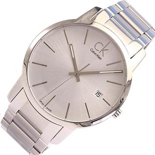 Calvin Klein City Silver Dial Silver Steel Strap Watch for Men - K2G2G146 Watches Calvin Klein   