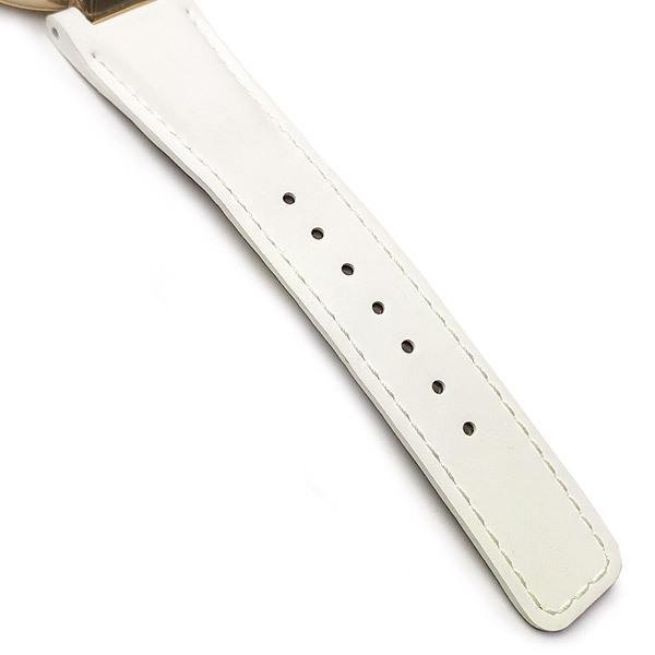 Gucci G Interlocking White Dial White Leather Strap Watch For Women - YA133327 Watches Gucci   