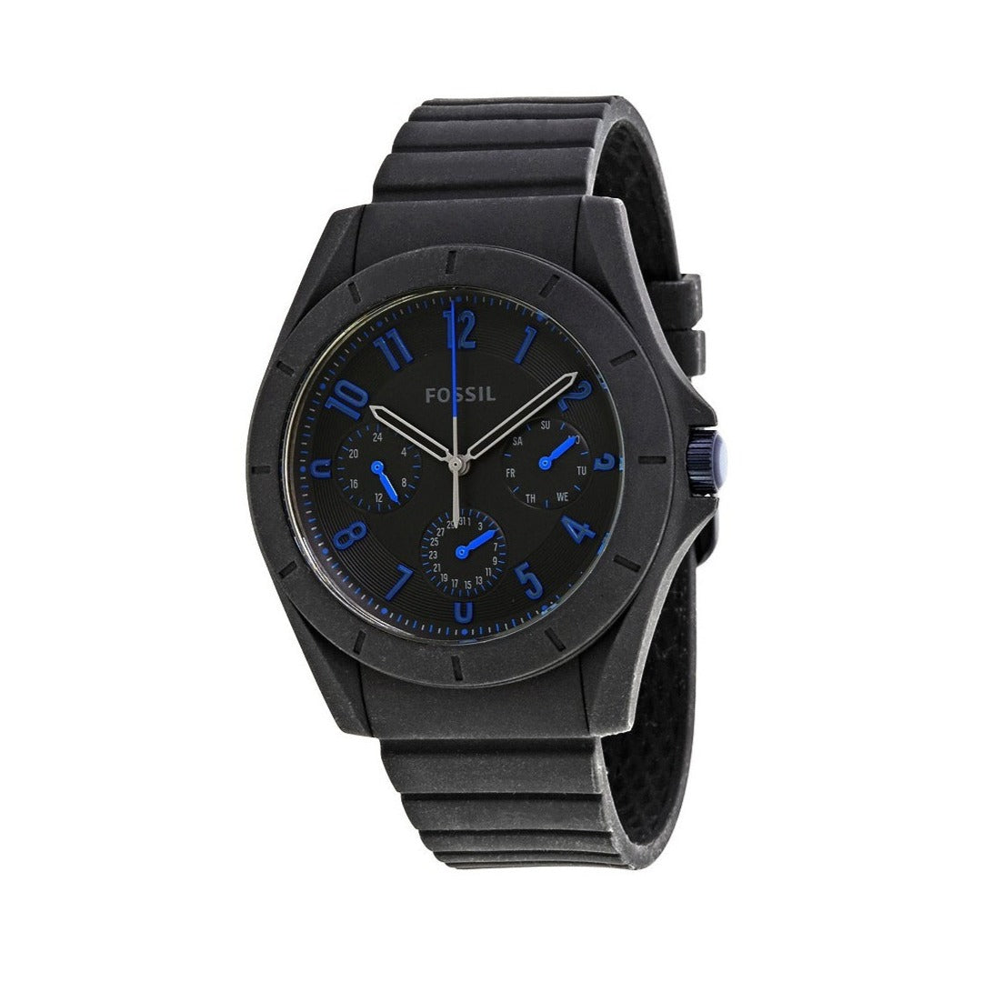 Fossil Popstastic Sport Grey Dial Grey Steel Strap Watch for Men - FS5222 Watches Fossil   