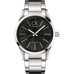 Calvin Klein Bold Grey Dial Silver Steel Strap Watch for Men - K2241107 Watches Calvin Klein   