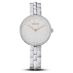 Swarovski Cosmopolitan Diamond Powder Silver Dial Silver Steel Strap Watch for Women - 5517807 Watches Swarovski   