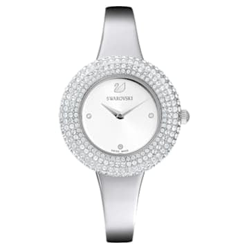 Swarovski Crystal Rose Silver Dial Silver Steel Strap Watch for Women - 5483853 Watches Swarovski   