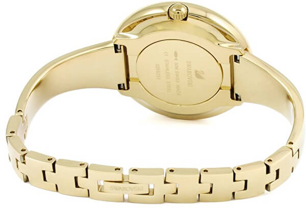 Swarovski Crystalline Bracelet White Dial Gold Steel Strap Watch for Women - 5269253 Watches Swarovski   