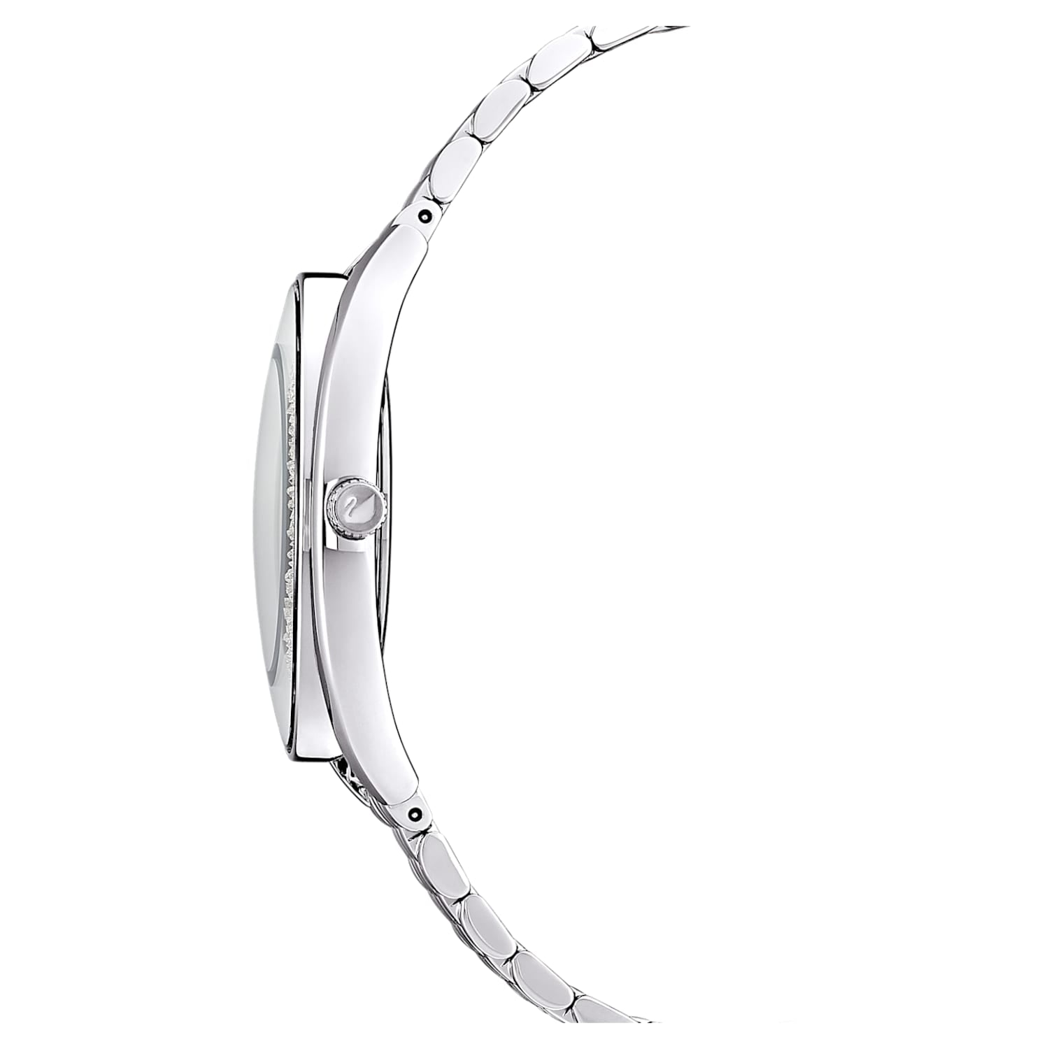 Swarovski Crystalline Aura Silver Dial Silver Steel Strap Watch for Women - 5519462 Watches Swarovski   