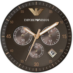 Emporio Armani Sport Chronograph Brown Dial Brown Stainless Steel Watch For Men - AR5890 Watches Emporio Armani   