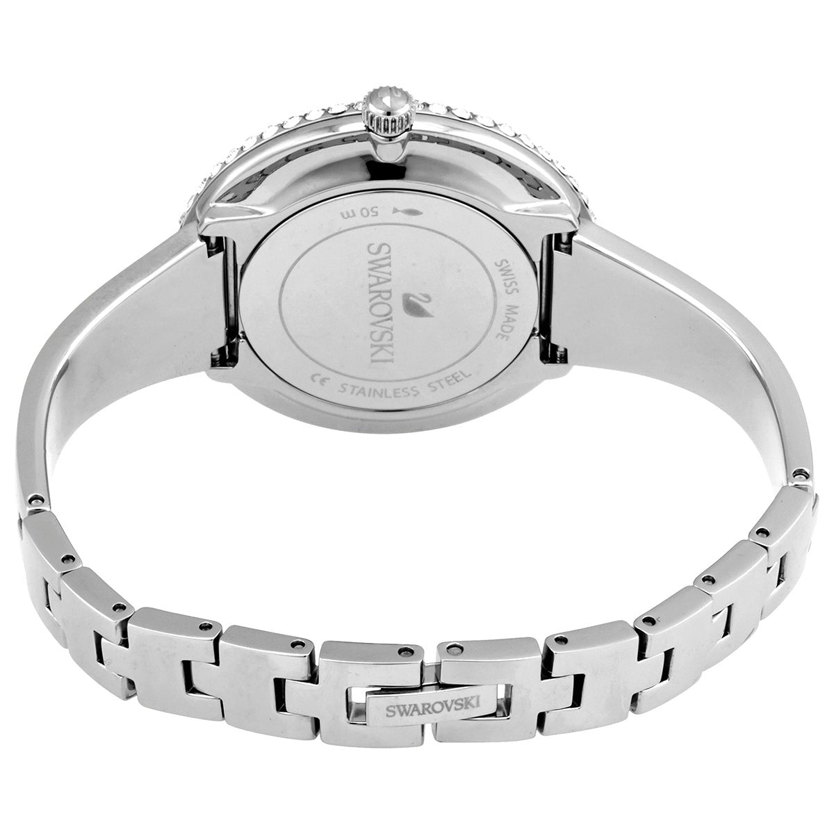 Swarovski Crystal Rose Silver Dial Silver Steel Strap Watch for Women - 5483853 Watches Swarovski   