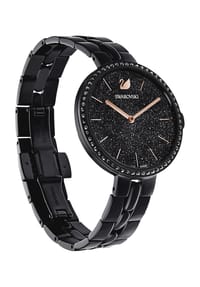 Swarovski Cosmopolitan PVD Black Dial Black Steel Strap Watch for Women - 5547646 Watches Swarovski   